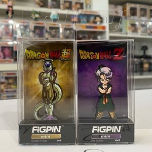 ❌SOLD VIA FB ❌ DBZ Mini Figpin Bundle - Frieza & Trunks